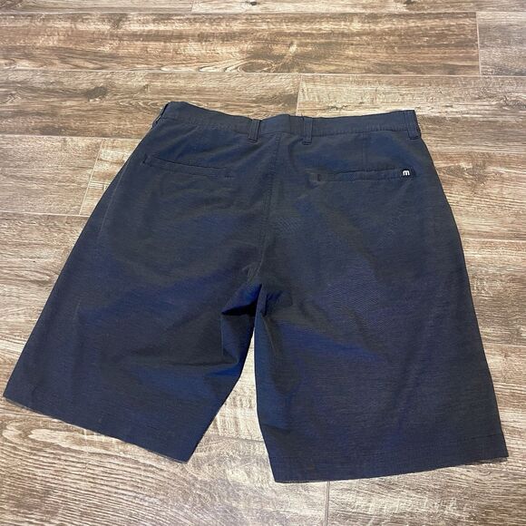 TRAVIS MATHEW Shorts Men 32 Gray Performance Golf Chino Stretch 10” Flat Front - Picture 8 of 9